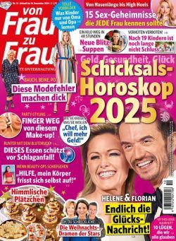 von Frau zu Frau – 12 November 2024