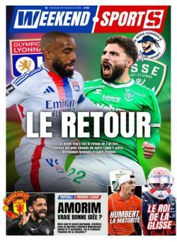 Week-end Sports – 8 Novembre 2024