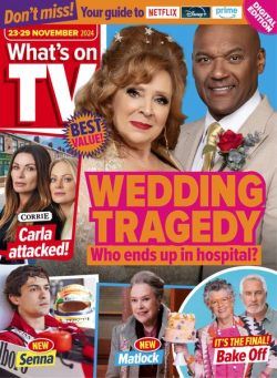 What’s on TV – 23 November 2024