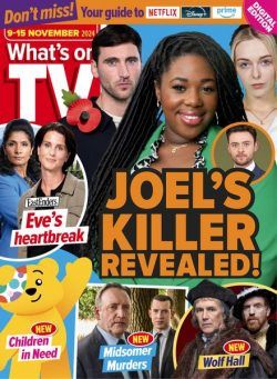 What’s on TV – 9 November 2024