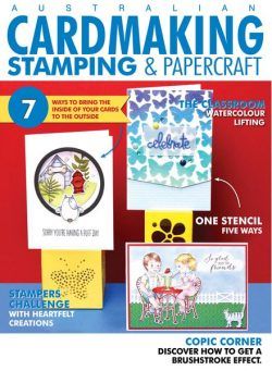 Australian Cardmaking Stamping & Papercraft – Volume 28 Issue 3 2024