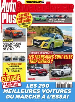 Auto Plus Guide de l’Acheteur – Janvier-Fevrier-Mars 2025