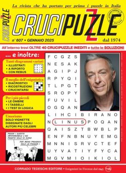 Crucipuzzle – Gennaio 2025