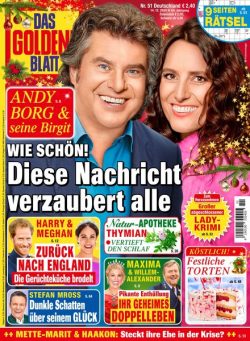 Das Goldene Blatt – 14 Dezember 2024