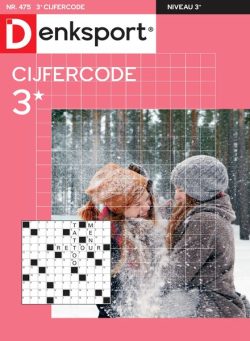 Denksport Cijfercode 3 – 26 December 2024