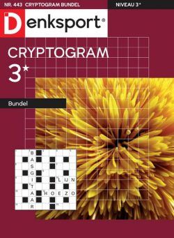 Denksport Cryptogrammen 3 bundel – 14 November 2024