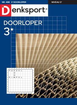 Denksport Doorloper 3 – 26 December 2024