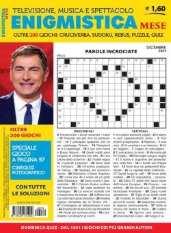 Enigmistica Mese – Dicembre 2024