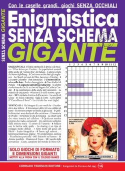 Enigmistica Senza Schema – 20 Dicembre 2024