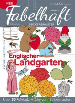 Fabelhaft Stickereimuster – Dezember 2024