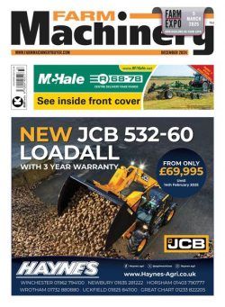 Farm Machinery – December 2024