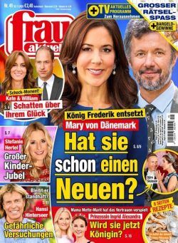 Frau Aktuell – 30 November 2024