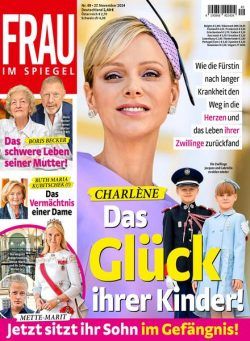 Frau im Spiegel – 27 November 2024