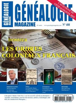 Genealogie – Septembre-Decembre 2024