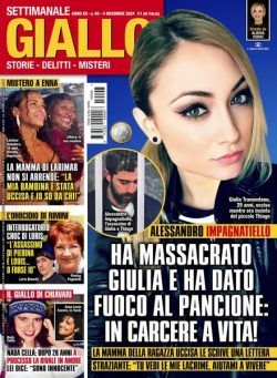 Giallo – 4 Dicembre 2024