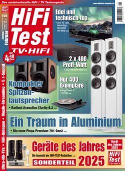 Hifi-Test TV Hifi – Januar 2025