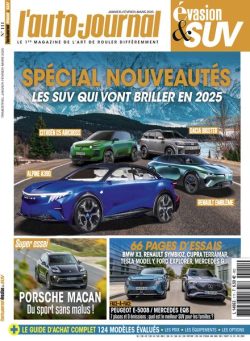 L’Auto-Journal 4×4 – Janvier-Fevrier-Mars 2025