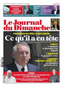 Le Journal du dimanche – 16 Decembre 2024