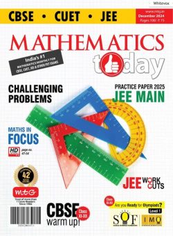 Mathematics Today – December 2024