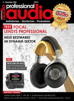 Professional Audio – Dezember 2024