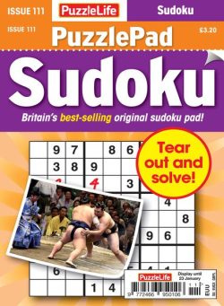 PuzzleLife PuzzlePad Sudoku – December 2024