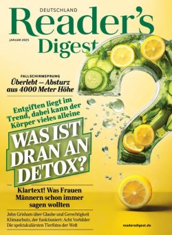 Reader’s Digest Germany – Januar 2025