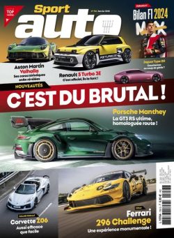 Sport Auto France – Janvier 2025