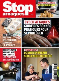 Stop Arnaques – Decembre 2024 – Janvier-Fevrier 2025