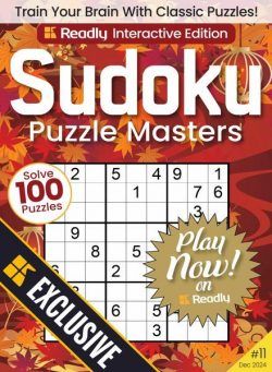 Sudoku Puzzle Masters – n 11 December 2024