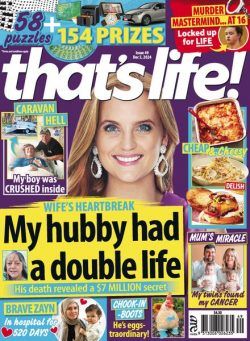 that’s life! Australia – 28 November 2024