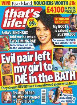 that’s life! UK – 24 December 2024