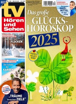 TV Horen und Sehen – 20 Dezember 2024