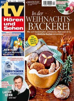 TV Horen und Sehen – 29 November 2024