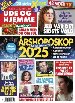 Ude og Hjemme – 16 December 2024