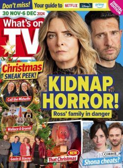 What’s on TV – 30 November 2024