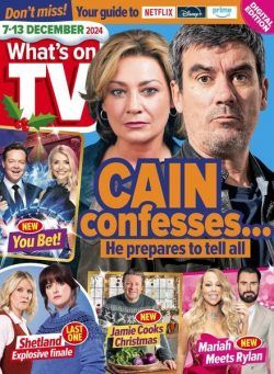 What’s on TV – 7 December 2024