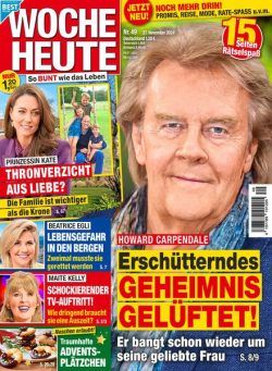 Woche Heute – 27 November 2024