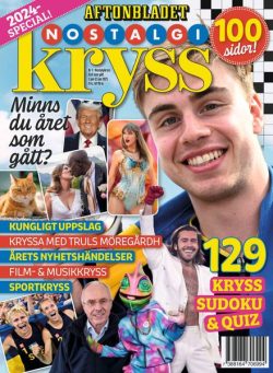 Aftonbladet Nostalgi Kryss – 3 Januari 2025