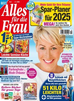 Alles fur die Frau – 3 Januar 2025