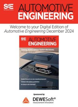 Automotive Engineering – December 2024