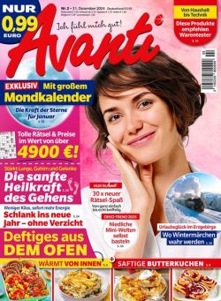 Avanti – 31 Dezember 2024