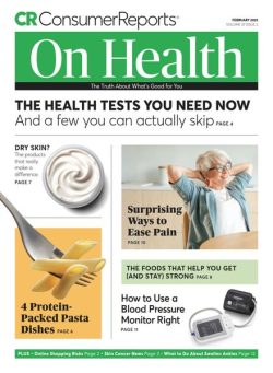 Consumer Reports on Health – February 2025