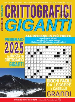 Crittografici Giganti – Febbraio 2025