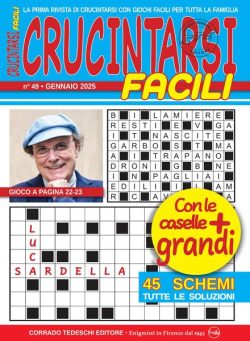 Crucintarsi Facili – Gennaio 2025