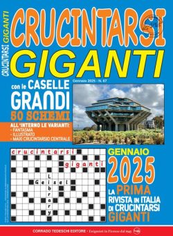 Crucintarsi Giganti – Gennaio 2025