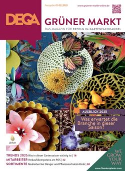 Dega Gruner Markt – Januar-Februar 2025