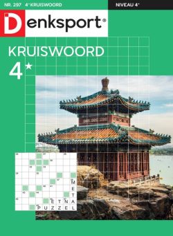 Denksport Kruiswoord 4 – 9 Januari 2025