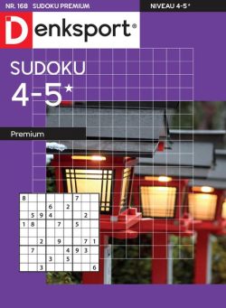 Denksport Sudoku 4-5 premium – 16 Januari 2025