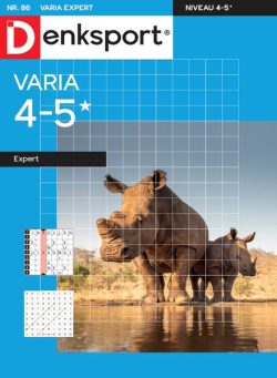 Denksport Varia expert 4-5 – 2 Januari 2025