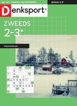 Denksport Zweeds 2-3 vakantieboek – 16 Januari 2025